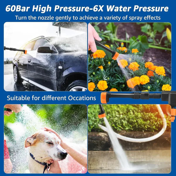 Portable High Pressure Cleaning Gun