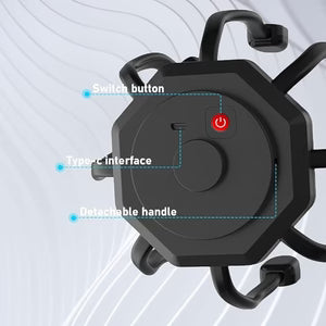 ArabNest 360° Ultra Head Massager with rotating rollers and ergonomic design for relaxing scalp and head massage.