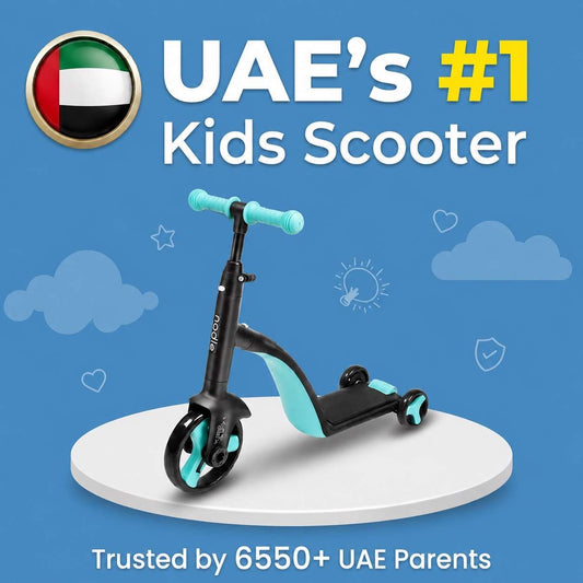3-in-1 Kids Convertible Scooter