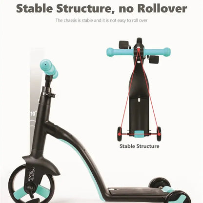 3-in-1 Kids Convertible Scooter