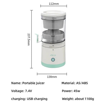Portable Automatic Fruit Juicer
