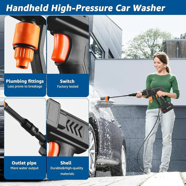 Portable High Pressure Cleaning Gun