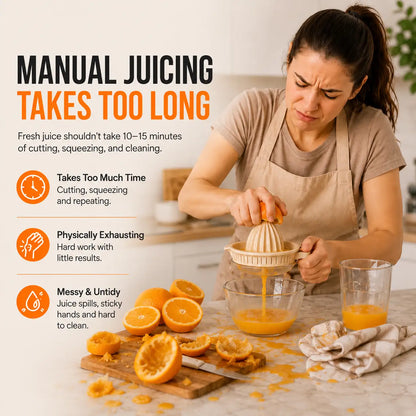 Portable Automatic Fruit Juicer