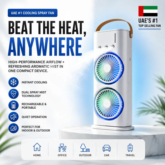Dual Spray Cooling Fan