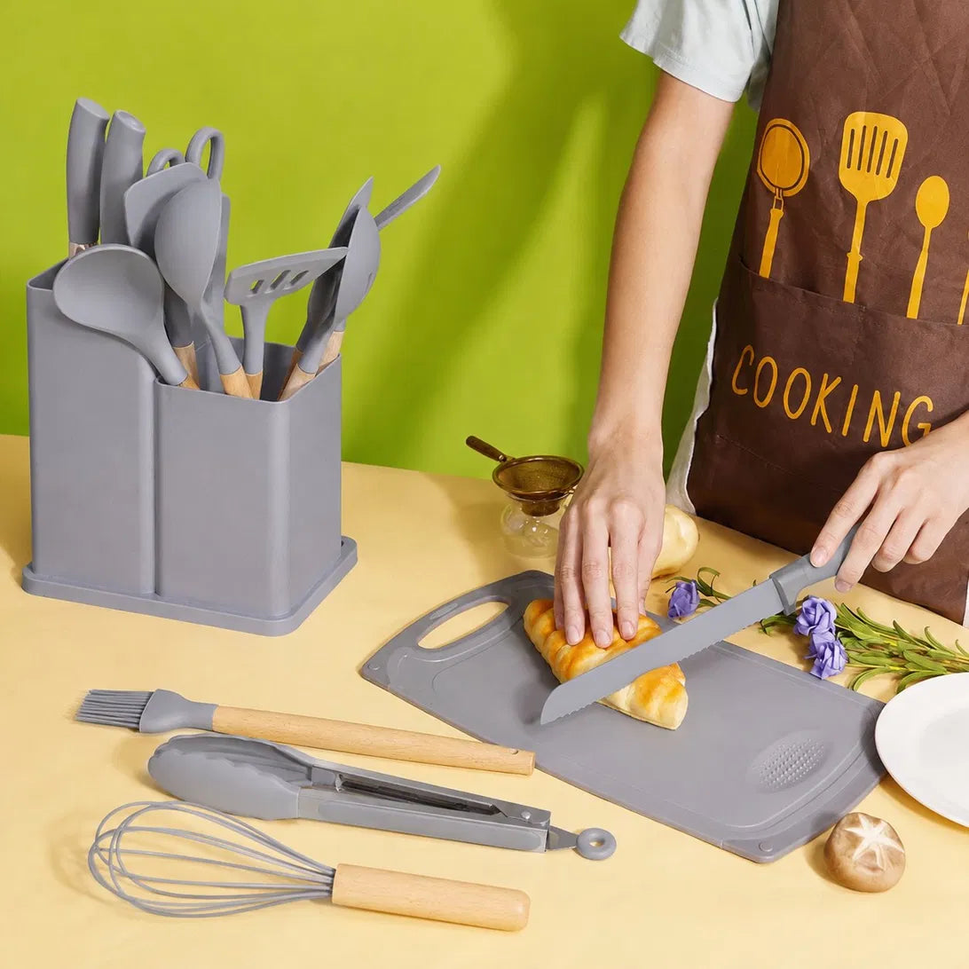 19 Pc Kitchen Utensil Set