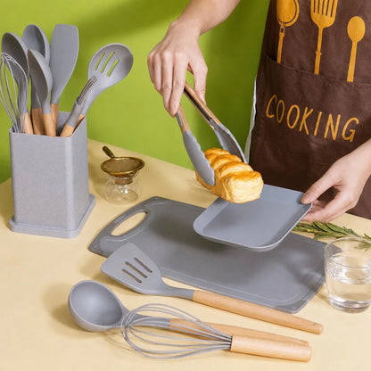 19 Pc Kitchen Utensil Set
