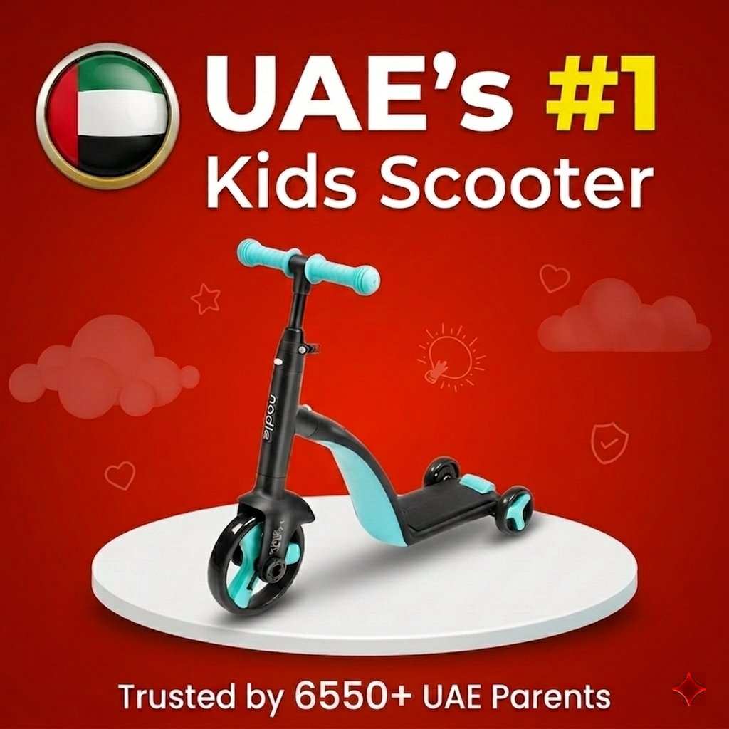 3-in-1 Kids Convertible Scooter